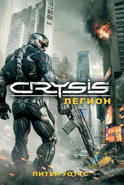 Питер Уоттс Crysis. Легион обложка книги