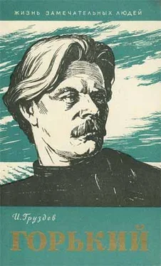 Илья Груздев Горький обложка книги