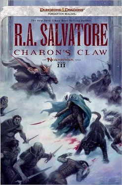 R. Salvatore Charon's claw обложка книги