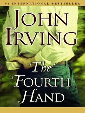 John Irving The Fourth Hand обложка книги