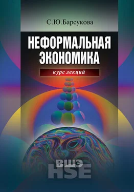Светлана Барсукова Неформальная экономика. Курс лекций обложка книги