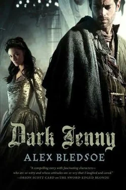 Alex Bledsoe Dark Jenny обложка книги