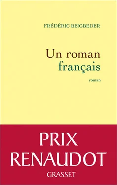 Frédéric Beigbeder Un roman français обложка книги