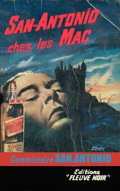 Frédéric Dard San-Antonio chez les Mac обложка книги