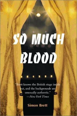 Simon Brett So Much Blood обложка книги