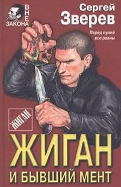 Сергей Зверев Жиган и бывший мент обложка книги