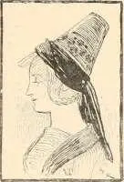 Guillemette Bouvarlet et des fils de nuances diverses sur une toile destinée - фото 32