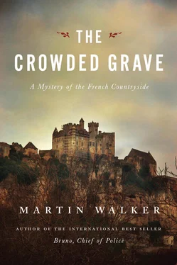 Martin Walker The Crowded Grave обложка книги