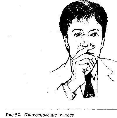 легкое прикосновение к носу Другим объяснением может быть то что во время лжи - фото 40