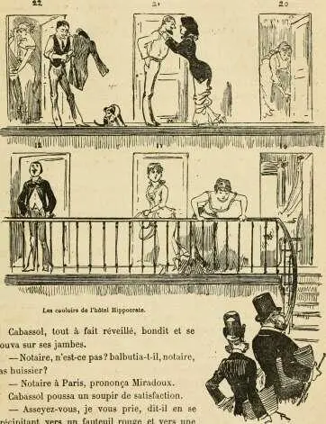 Les couloirs de lhôtel Hippocrate Cabassol tout à fait réveillé bondit et - фото 10