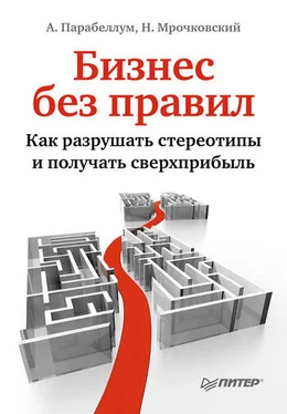 Андрей Парабеллум Бизнес без правил. Как разрушать стереотипы и получать сверхприбыль обложка книги