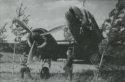 Ил4 836го БАП Ленинградский фронт 1943 г У винта ФЧесноков В мае - фото 5