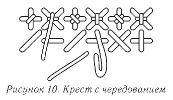 Гобеленовый шов Гобеленовый шов прост в исполнении поэтому его очень любят - фото 13