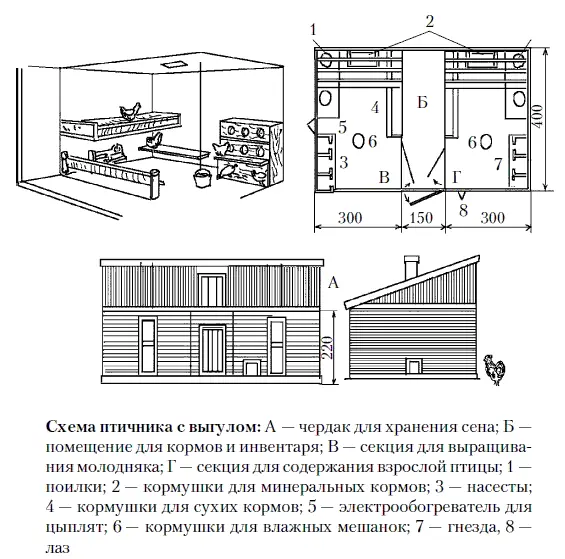 Для строительства птичника можно использовать любые строительные материалы - фото 25