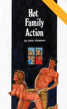 Sally Simpson Hot family action обложка книги