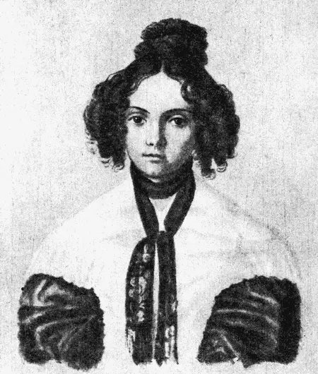 М Н Волконская Акварель Н Бестужева Петровский завод 1837 г Зинаида - фото 17