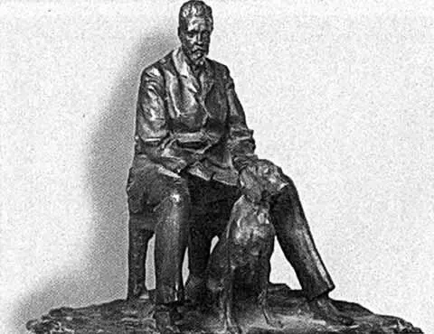 С Ю Витте с сеттером Скульптор П Трубецкой 1899 С Ю Витте с внуком - фото 68