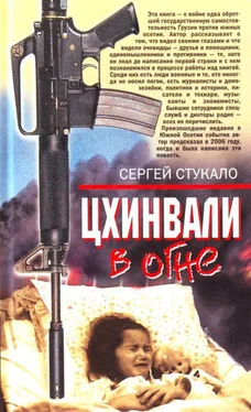 Сергей Стукало Цхинвали в огне обложка книги