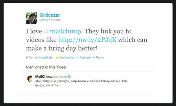 Рис 48Пользователи MailChimp не замедлили поделиться реакцией на шуточки - фото 26