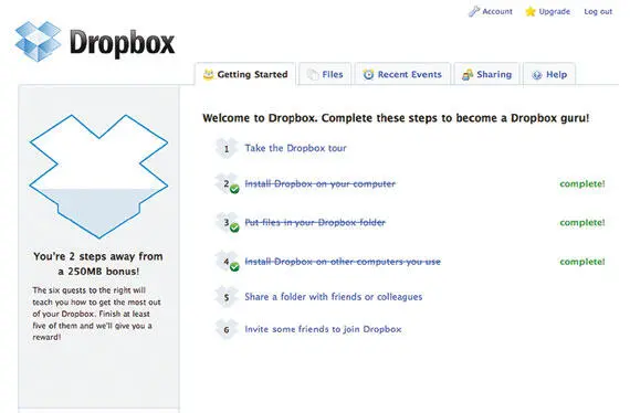 Рис 53Dropbox предлагает новым пользователям войти в систему при помощи - фото 31