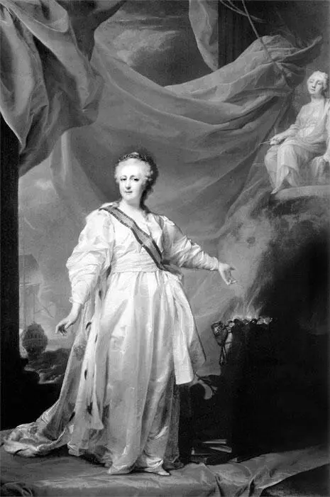 Екатерина II Законодательница Начало 1780х гг Д Левицкий Екатерина II - фото 12