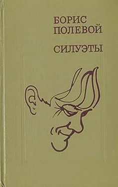 Борис Полевой Силуэты обложка книги