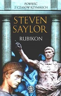 Steven Saylor Rubikon обложка книги