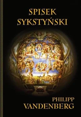 Philipp Vandenberg Spisek Sykstyński обложка книги