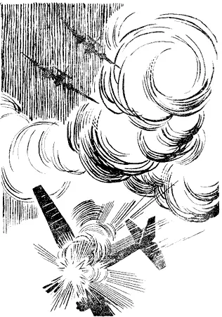 Немедля капитан бросил туда свой бреге чтобы прикрыть спускающихся летчиков - фото 6