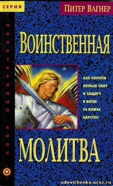 Питер Вагнер Воинственная молитва обложка книги