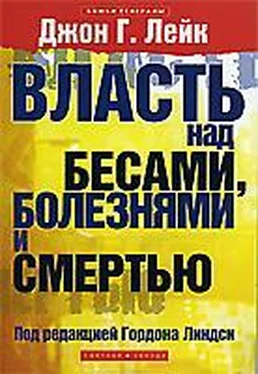 Джон Лейк Власть над бесами, болезнями и смертью обложка книги