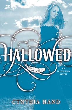 Cynthia Hand Hallowed обложка книги