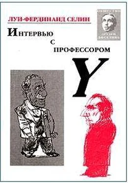 Луи Селин Интервью с профессором Y обложка книги