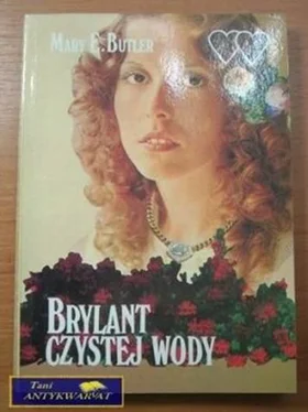 Mary Butler Brylant czystej wody обложка книги