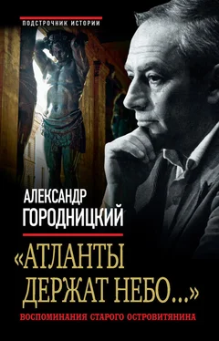 Александр Городницкий «Атланты держат небо...». Воспоминания старого островитянина обложка книги