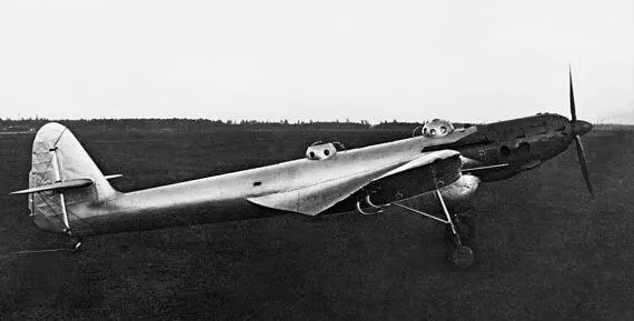 БОК7 оснащенный дизелем АН1РТК в сентябре 1939 г на аэродроме ЛИИ НКАП До - фото 30
