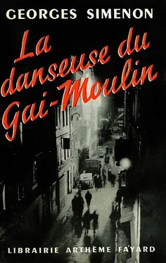 Simenon, Georges La danseuse du Gai-Moulin обложка книги