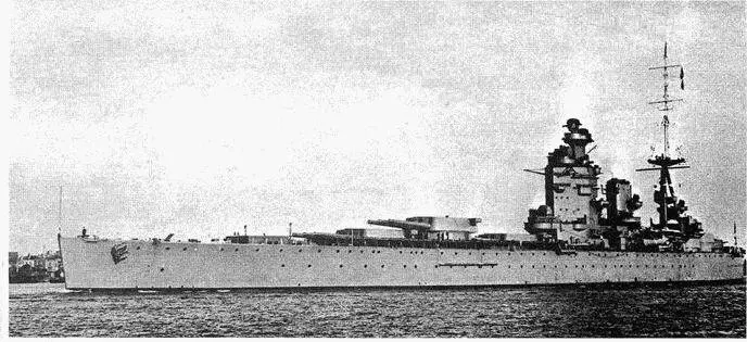 Линейный корабль Родней С 1928 г кораблем командовал Э Каннингхэм - фото 17