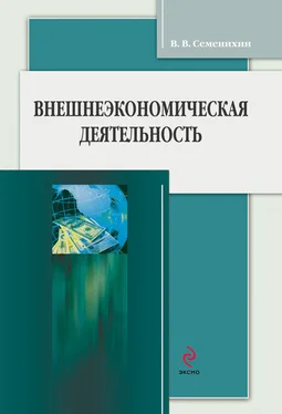 Виталий Семенихин Внешнеэкономическая деятельность обложка книги