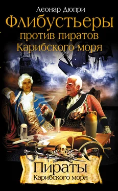 Леонар Дюпри Флибустьеры против пиратов Карибского моря обложка книги
