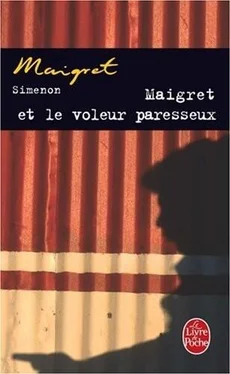 Simenon, Georges Maigret et le voleur paresseux обложка книги