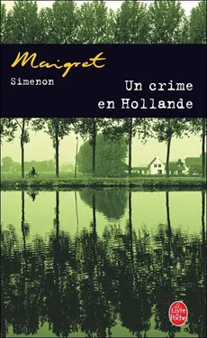 Simenon, Georges Un crime en Hollande обложка книги