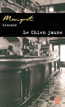 Simenon, Georges Le chien jaune обложка книги