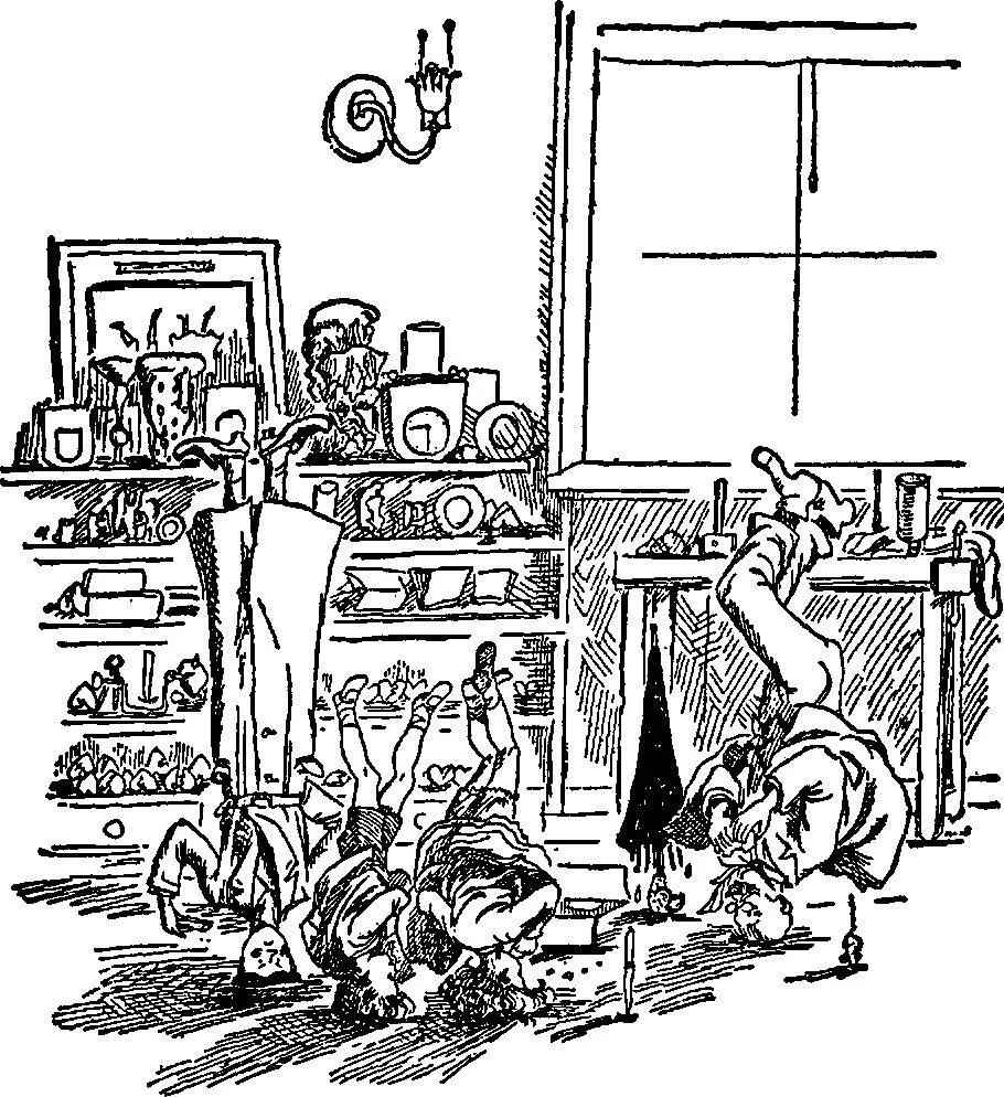Mary Poppins landed neatly on her head in front of Mr Turvy and the children - фото 19
