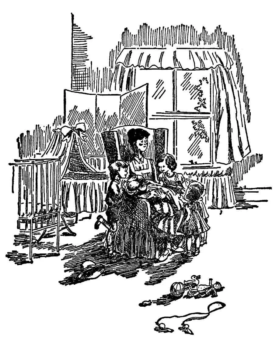 She sat down in the old armchair wind had curled How very small and sweet - фото 25
