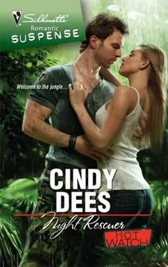 Cindy Dees Night Rescuer обложка книги