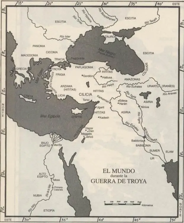 CAPITULO UNO NARRADO POR PRÍAMO Nunca hubo una ciudad como Troya Al - фото 3