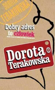 Dorota Terakowska Dobry adres to człowiek обложка книги