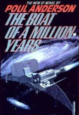 Poul Anderson The Boat of a Million Years обложка книги