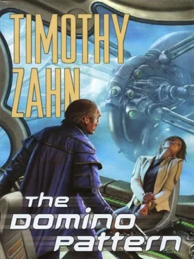 Timothy Zahn The Domino Pattern обложка книги